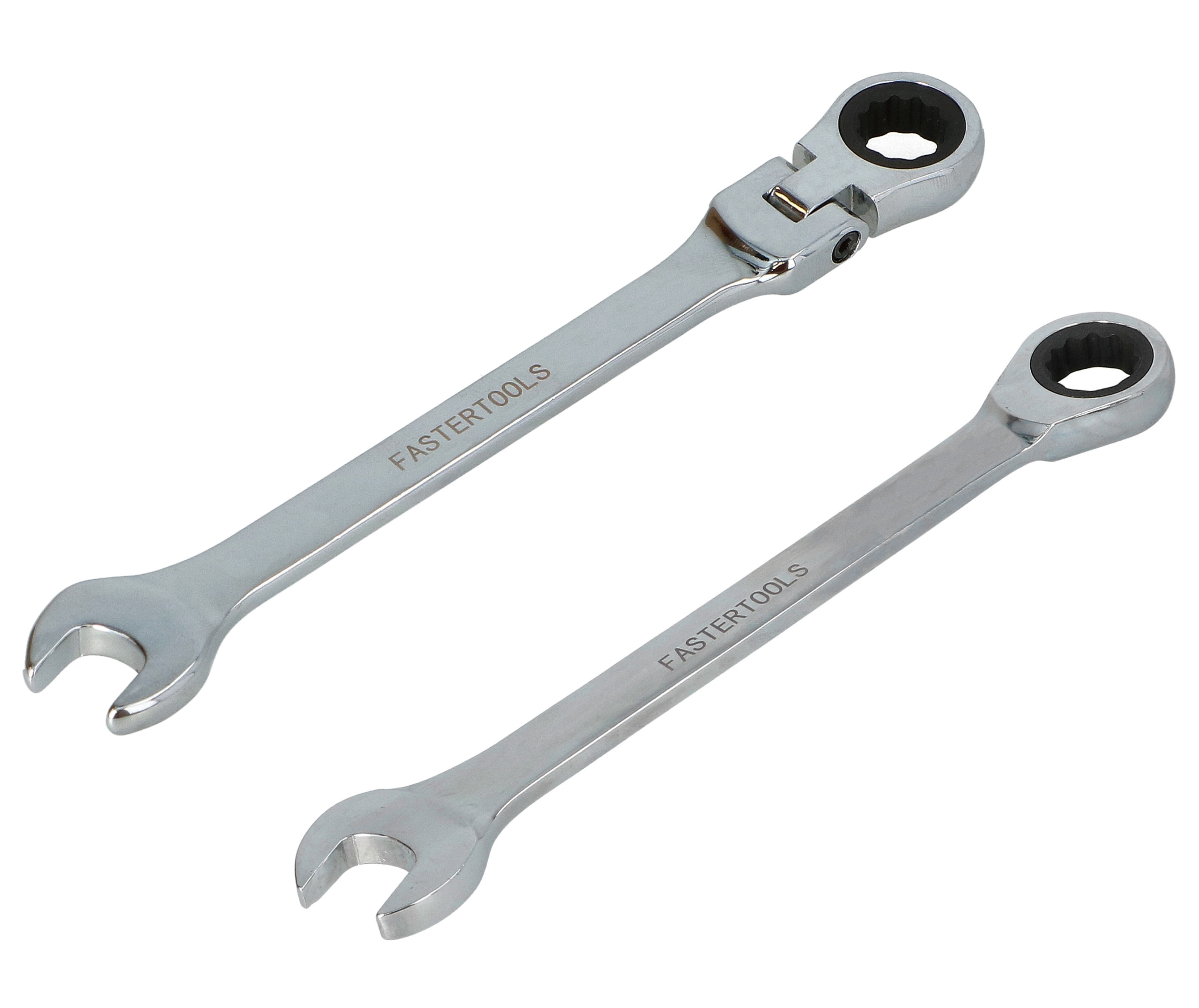 6-24 Mm Ratsche-Ring-Maulschlüssel Mit Schwenkkopf – CR-V Stahl, Handwerkzeug